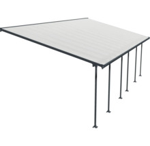 Terrassenüberdachung CANOPIA by Palram Feria 4x8.50 850 x 380 cm anthrazit