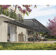 Toiture pour terrasse CANOPIA by Palram Feria 4x12.12 1212 x 380 cm anthracite