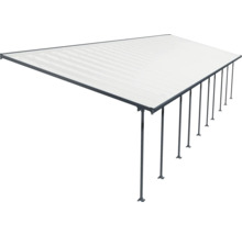 Toiture pour terrasse CANOPIA by Palram Feria 4x14 1457 x 380 cm anthracite