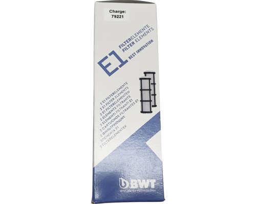 BWT Filterelement zu E1 2 Stück