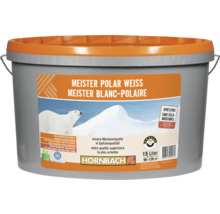 Eimer Polarweiss Meister Farbe, 15 Liter