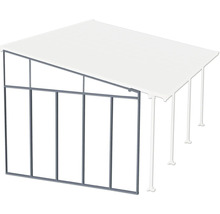 Paroi latérale CANOPIA by Palram 4 m 319 x 7 cm gris