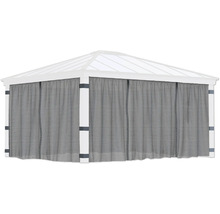 Moustiquaire, protection contre les insectes CANOPIA by Palram Dallas 212 x 466 cm anthracite