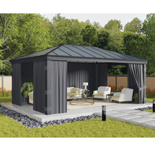 Jeu de rideaux CANOPIA by Palram Dallas 212 x 533 cm anthracite