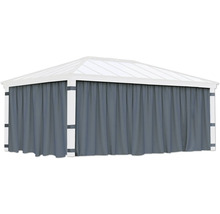 Jeu de rideaux CANOPIA by Palram Dallas 212 x 533 cm anthracite