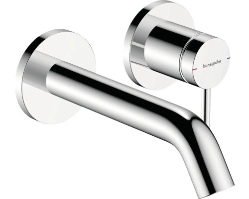 Robinet de lavabo hansgrohe TECTURIS S chrome sans corps de base encastré 73350000