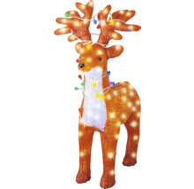 Cerf décoratif avec éclairage pour l''intérieur