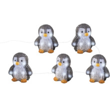 Guirlande lumineuse avec figurines de pingouins