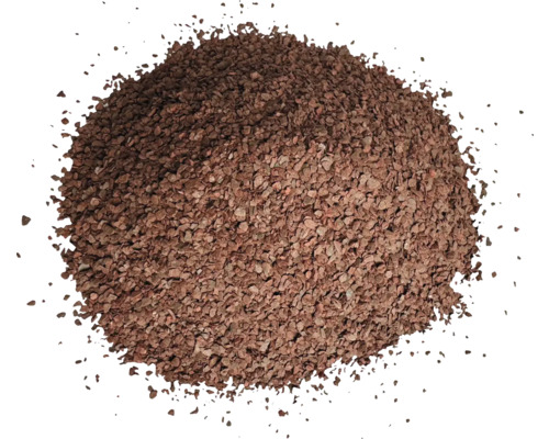 Haufen aus Rindenmulch