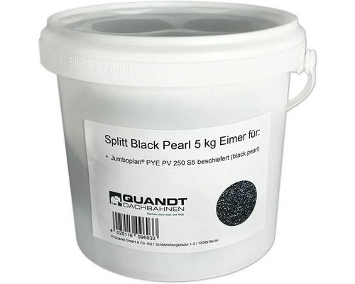 Gravillon de pierre Quandt pour bandes à souder PYE PV 250 S5 black pearl 5 kg Gravillon de pierre Quandt pour bandes à souder PYE PV 250 S5 black pearl 5 kg