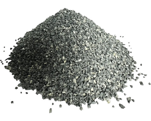 Tas de matériaux en vrac de gravillons