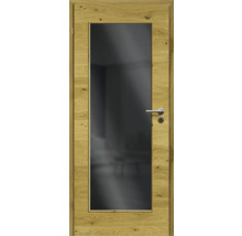 ZT Eiche Rustic Furnier Quer 61x198,5 DIN Links MODERN 08 Glas Graphit