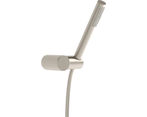 Kit douchette VitrA Origin y compris flexible de douche 1500 mm nickel A4554334 Douchette avec flexible pour douche