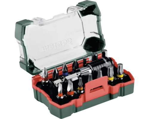 Metabo Bit-Box mit verschiedenen Schrauberbits und Bithalter