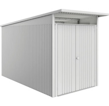 Gartenhaus Biohort AvantGarde Eco A4 Doppeltür 180 x 380 cm silber-metallic