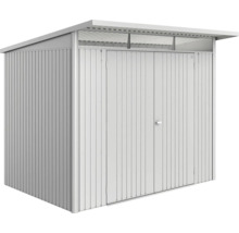 Gartenhaus Biohort AvantGarde Eco A5 Doppeltür 260 x 220 cm silber-metallic
