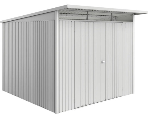 Abri de jardin biohort AvantGarde Eco A7 porte à deux vantaux 260 x 300 cm argent-métallique Abri de jardin biohort AvantGarde Eco A7 porte à deux vantaux 260 x 300 cm argent-métallique