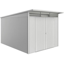 Gartenhaus Biohort AvantGarde Eco A8 Doppeltür 260 x 380 cm silber-metallic