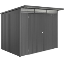 Gartenhaus Biohort AvantGarde Eco A5 Doppeltür 260 x 220 cm dunkelgrau-metallic
