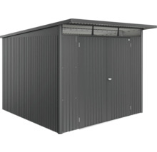 Gartenhaus Biohort AvantGarde Eco A7 Doppeltür 260 x 300 cm dunkelgrau-metallic