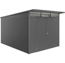 Gartenhaus Biohort AvantGarde Eco A8 Doppeltür 260 x 380 cm dunkelgrau-metallic