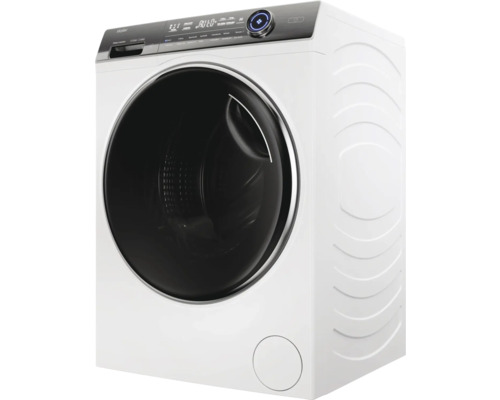 Machine à laver avec affichage numérique et porte ronde