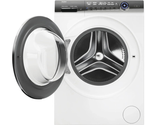 Machine à laver avec porte ouverte