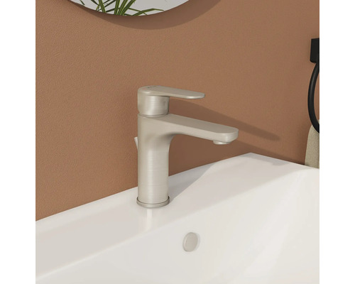 Waschtischarmatur auf einem Waschbecken