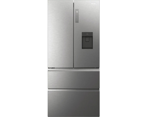 French Door Kühlschrank HAIER HFW7819EWMP BxHxT 83 x 192,5 x 66,9 cm Kühlteil 336 l Gefrierteil 181 l edelstahl