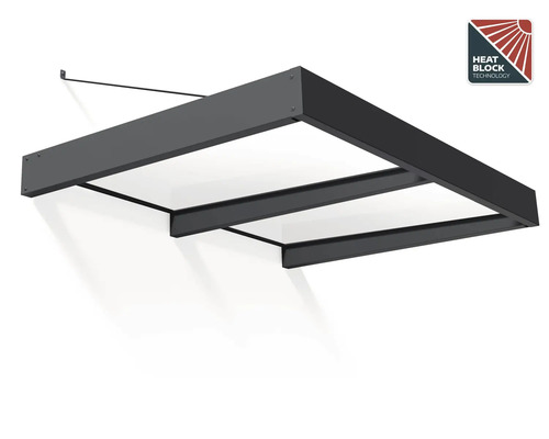 Auvent avec technologie de blocage de la chaleur