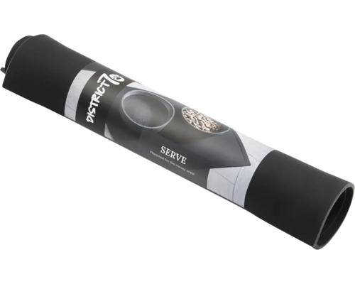 Verpackte, schwarze District 70 Serve Futtermatte für Haustiere