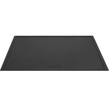 Dessous de plat rectangulaire en caoutchouc