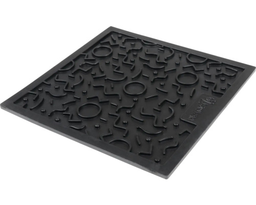 Schmutzfangmatte aus Gummi mit Muster