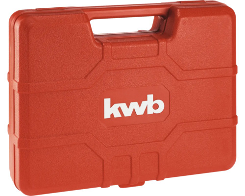 Boîte à outils KWB en plastique