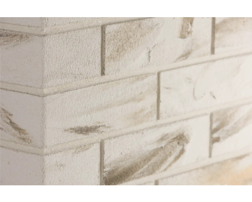 Angle pour pierre de parement Elabrick Sevilla 24 x 7,1 cm Aménagement mural avec plaquettes de parement aspect pierre
