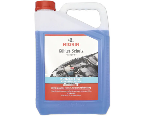 Concentré de protection longue durée pour radiateurs Nigrin 3000ml Nigrin Protection radiateur longue durée concentré bidon