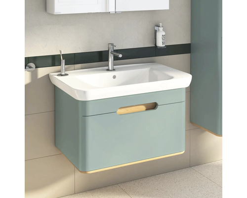 Waschtisch mit Unterschrank im Badezimmer