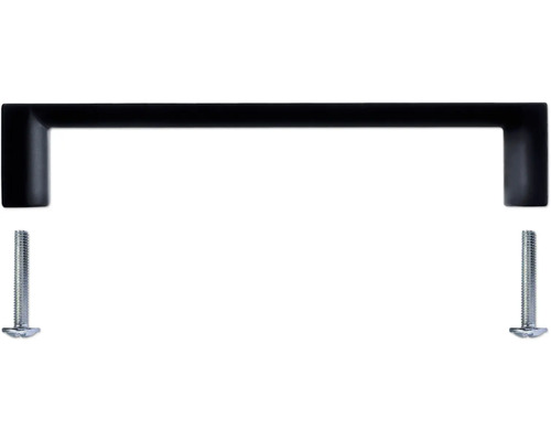 Poignée de meuble en métal avec vis