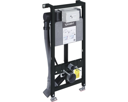 Bâti-support DURAVIT réservoir de chasse d'eau encastré DuraSystem pour WC suspendu ou WC lavant hauteur de montage 114,8 cm avec rinçage hygiénique et aspiration des odeurs 1014000000 Duravit bâti-support pour WC suspendu