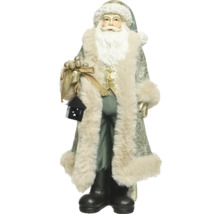 Dekorativer Weihnachtsmann mit Laterne als Weihnachtsdekoration