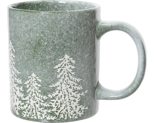 Tasse mit Tannenbaum Motiven