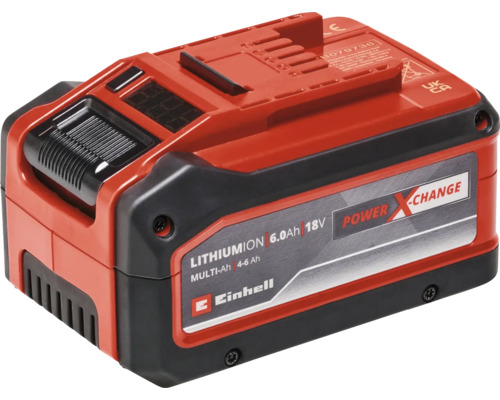 Batterie de rechange Einhell Power X-Change Plus Multi-Ah 18V, variable entre 4 et 6 Ah