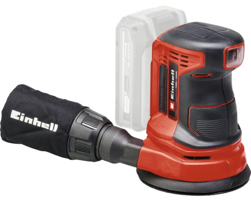 Ponceuse excentrique sans fil Einhell Power X-Change TE-RS 18 Li, sans batterie ni chargeur