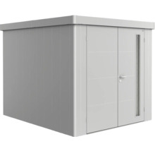 Gerätehaus Biohort Neo 3B Doppeltür 236 x 292 cm silber-metallic