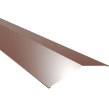PRECIT Firstblech für Trapezblech rotbraun RAL 8012 2000 mm x 200 mm x 200 mm x 0,5 mm