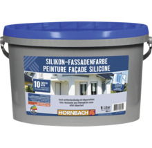 Peinture au silicone pour façade HORNBACH blanc 5 l l