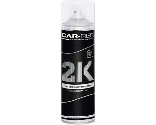 Peinture aérosol 2K Car-Rep, vernis à deux composants