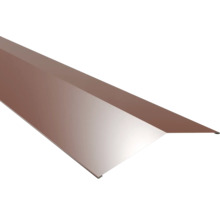PRECIT Firstblech für Trapezblech rotbraun RAL 8012 2000 mm x 250 mm x 250 mm x 0,63 mm