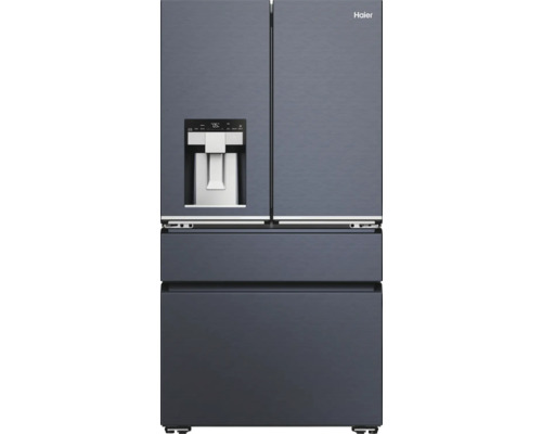 Réfrigérateur américain HAIER HFW7918EIMB 90,8 x 177,5 x 75 cm réfrigérateur 323 l congélateur 278 l