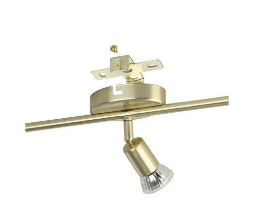 Deckenschiene mit Spotleuchte